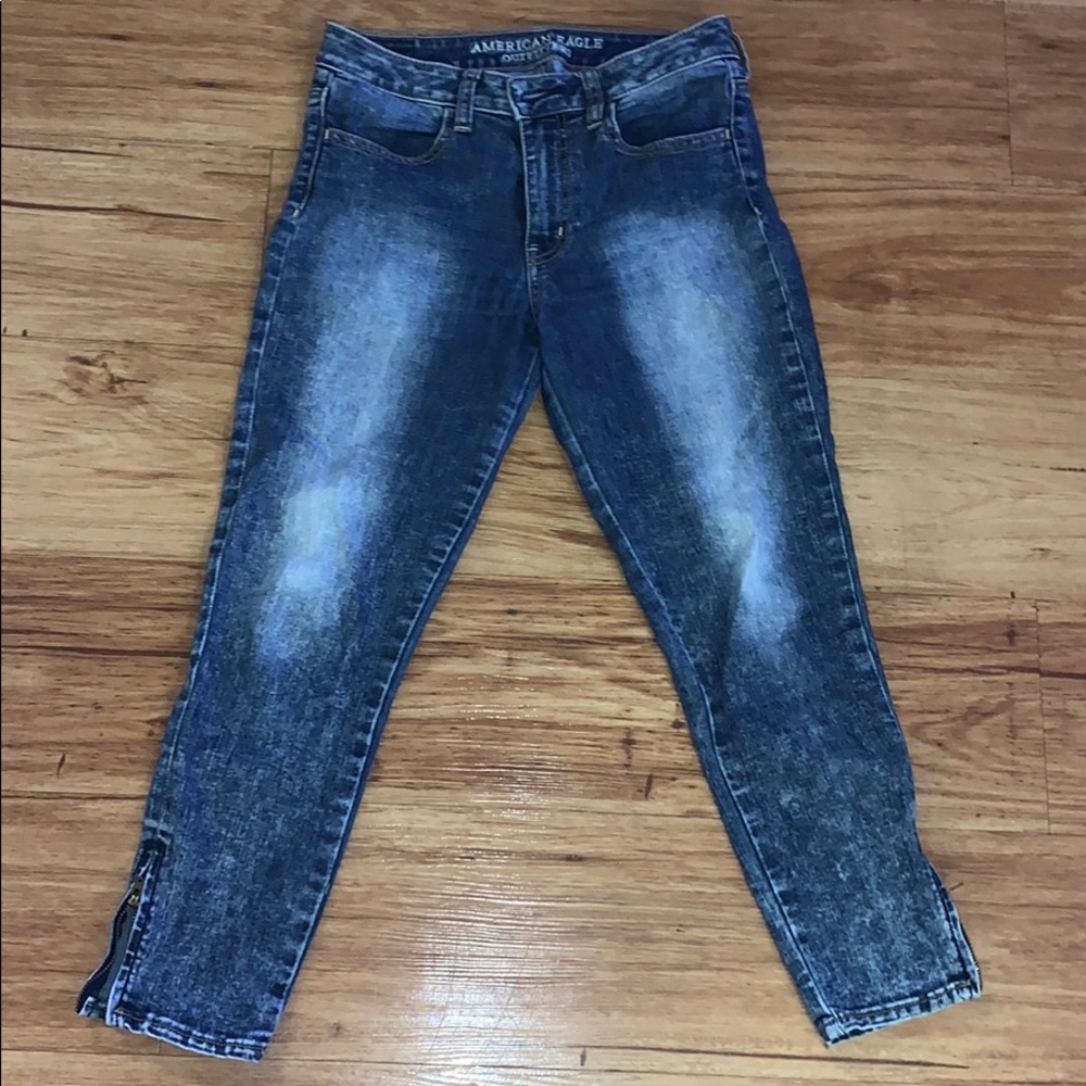 American Eagle 🦅 Denim hi-rise jegging crop jeans